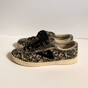 Tretorn Nylite snake printed sneakers